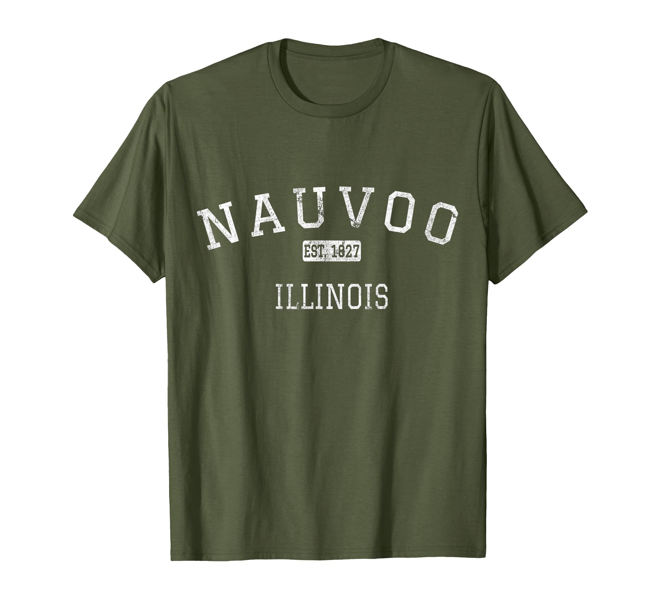 Nauvoo Illinois Il T-Shirt - Minimalist Print for Adults - T-Shirt, Sweatshirt, Hoodie