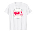 Baseball Mama Womens Softball Ball T-Shirt - Minimalist Print Unisex - T-Shirt, Sweatshirt, Hoodie