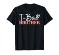 T Ball Brother Leopard Baseball T Ball T-Shirt - Minimalist Print Unisex - T-Shirt, Sweatshirt, Hoodie