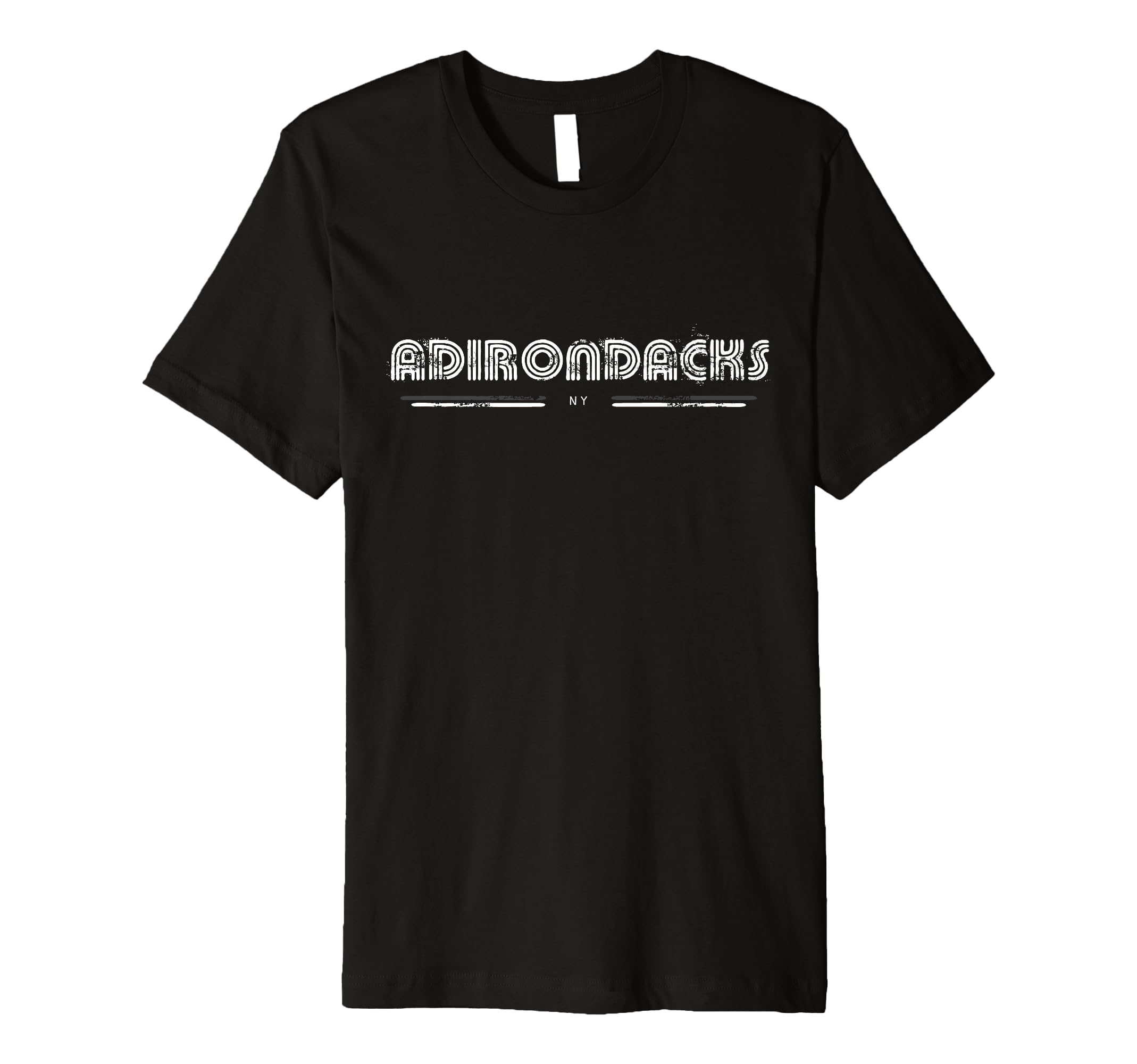 Adirondacks Ny 70S 80S Type T-Shirt - Custom Art Print Men Women - T-Shirt, Sweatshirt, Hoodie