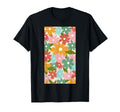 Hippie Groovy Colorful Flower Power T-Shirt - Unique Graphic Unisex - T-Shirt, Sweatshirt, Hoodie