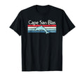 Cape San Blas Florida Dolphin T-Shirt - Minimalist Print for Adults - T-Shirt, Sweatshirt, Hoodie