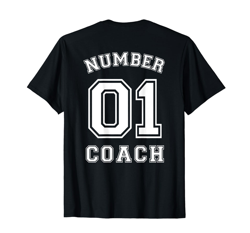 Number 1 Coach Sports Jersey T-Shirt - Unique Graphic Men Women - T-Shirt, Sweatshirt, Hoodie