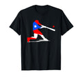 Puerto Rico Baseball Pr Batter Flag T-Shirt - Graphic Print Men Women - T-Shirt, Sweatshirt, Hoodie