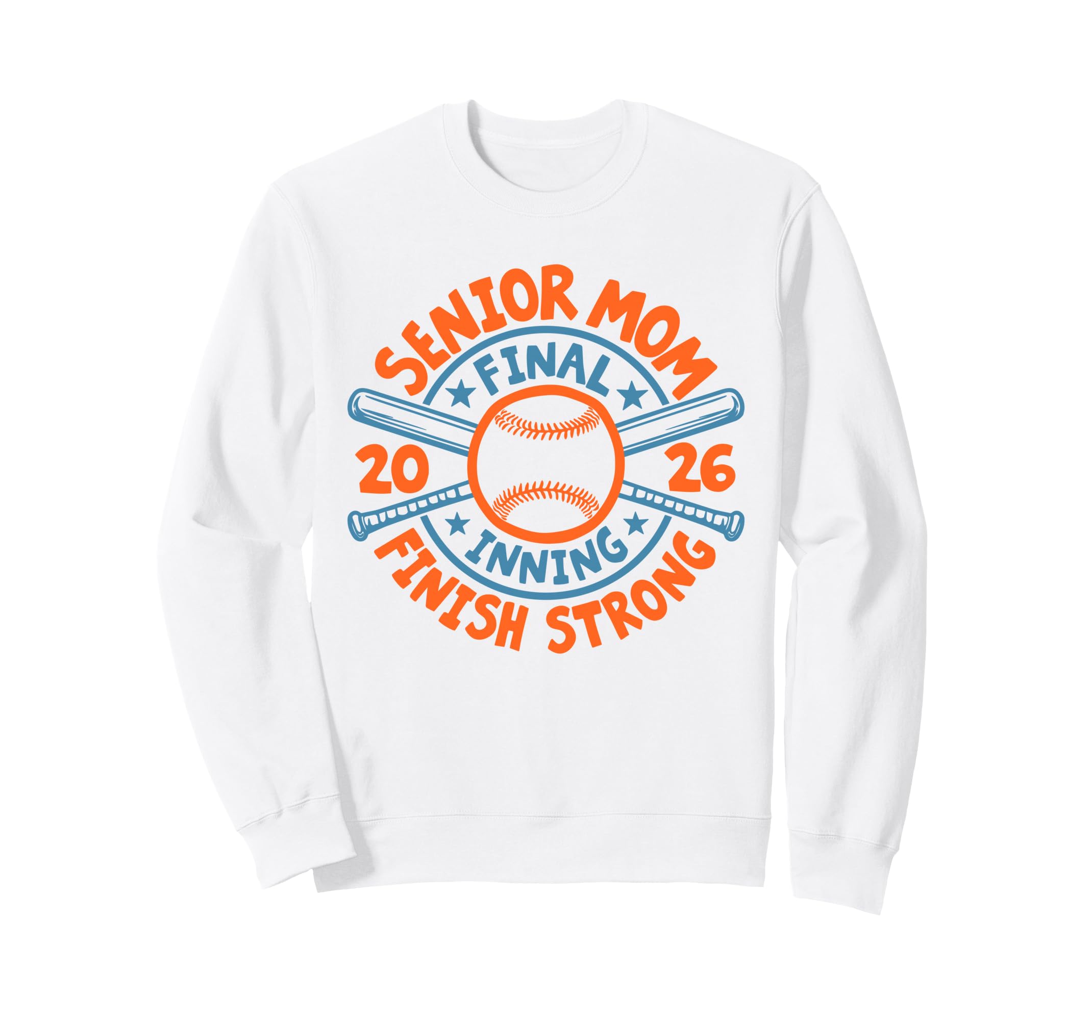 Baseball Senior Mom Seniors Class Sweatshirt - Fun Novelty Design Unisex - T-Shirt, Sweatshirt, Hoodie