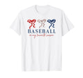 Coquette Baseball Is My Favorite Season T-Shirt - Trendy Graphic Unisex - T-Shirt, Sweatshirt, Hoodie