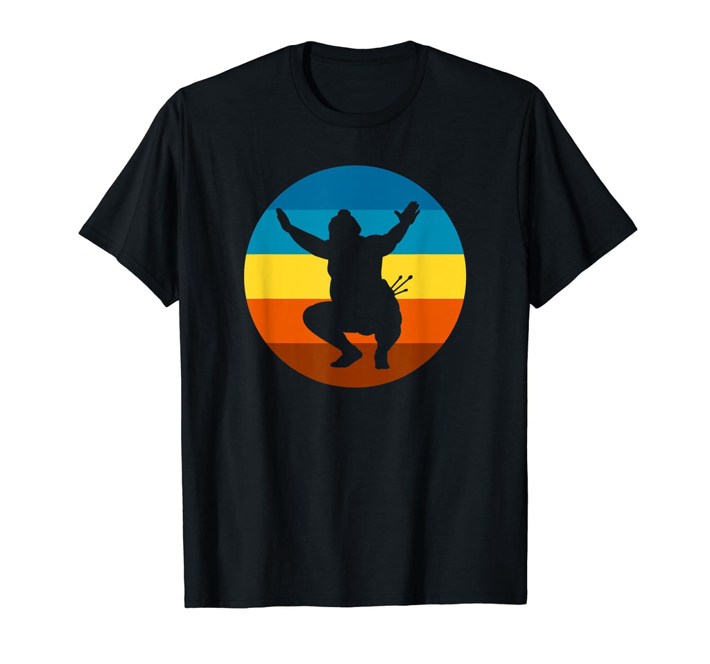 Sumo Wrestling Sunset Sumo Wrestlers T-Shirt - Custom Art Print Men Women - T-Shirt, Sweatshirt, Hoodie