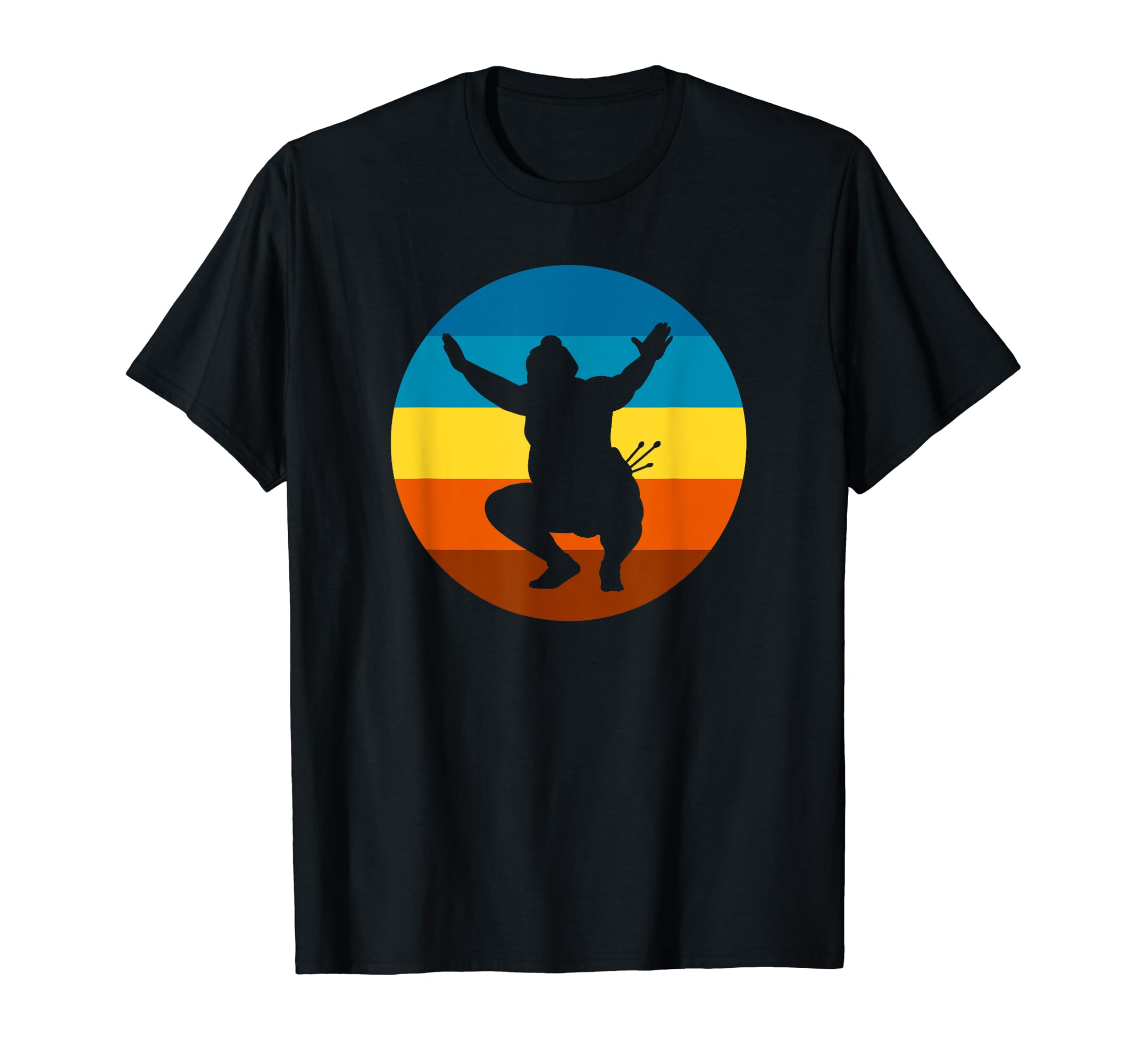 Sumo Wrestling Sunset Sumo Wrestlers T-Shirt - Custom Art Print Men Women - T-Shirt, Sweatshirt, Hoodie