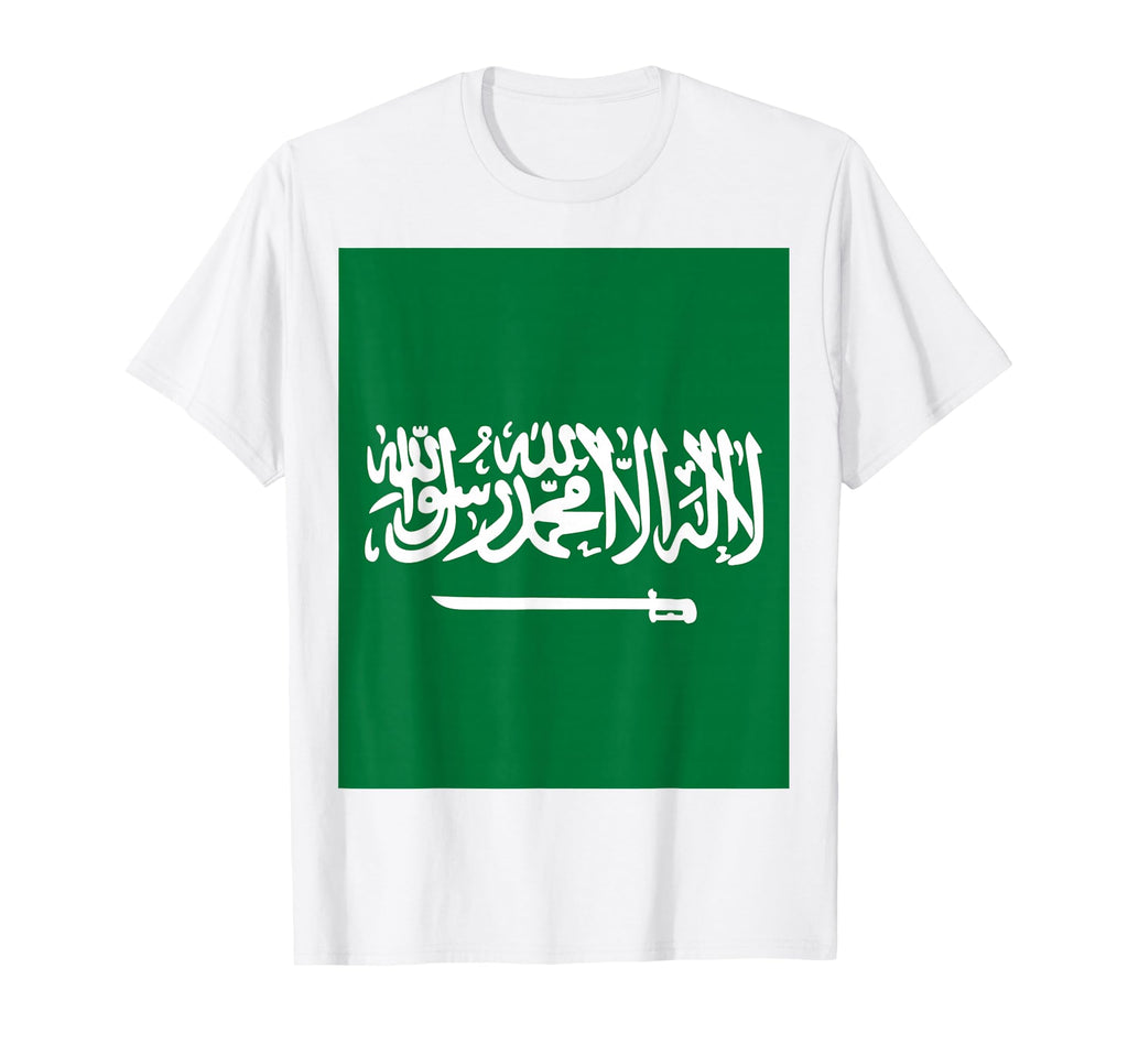 Saudi Arabia Country Flag Spirit Game T-Shirt - Custom Art Print Men Women - T-Shirt, Sweatshirt, Hoodie