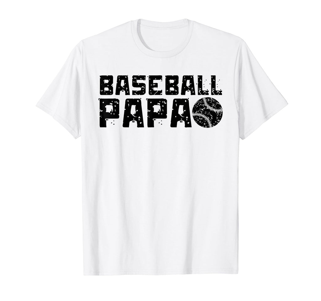 Baseball Papa Family Matching Funny T-Shirt - Aesthetic Graphic for Adults - T-Shirt, Sweatshirt, Hoodie