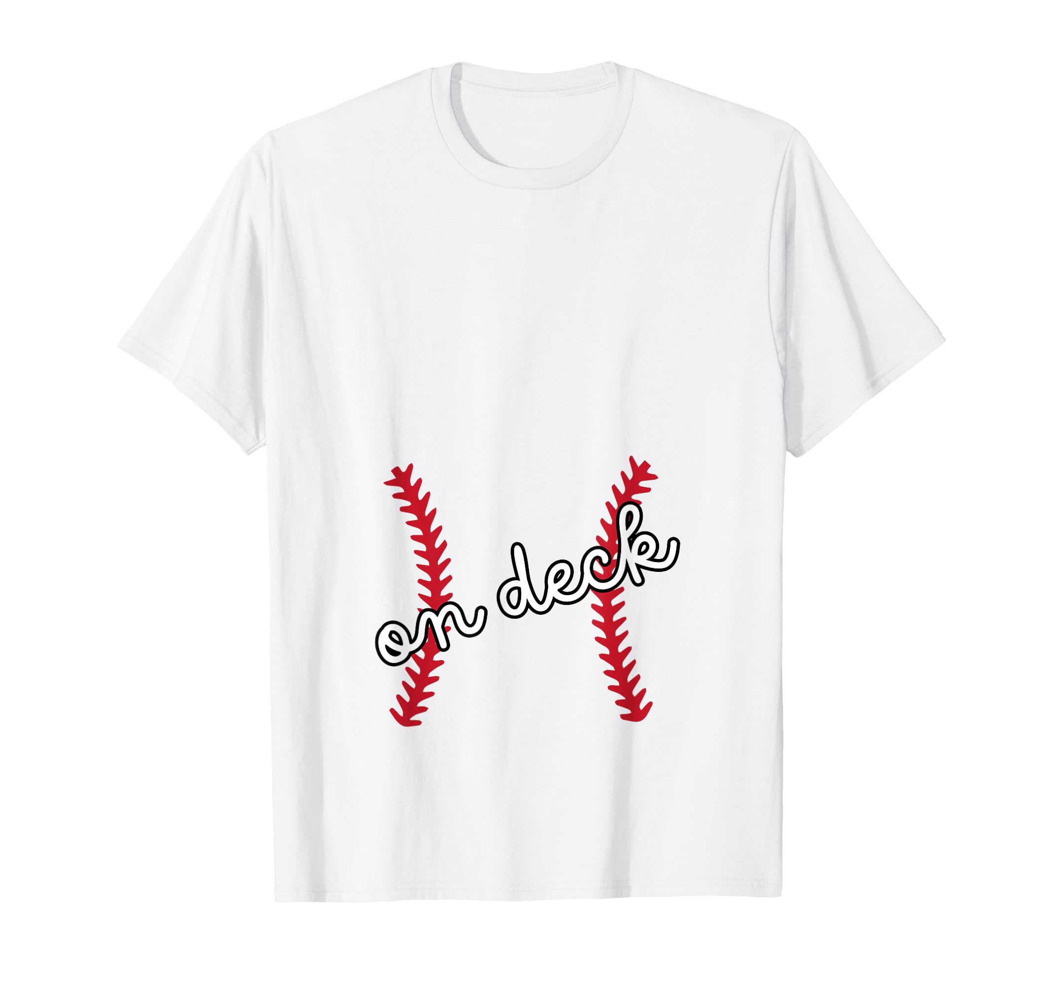 Baseball Mom Pregnancy Announcement T-Shirt - Novelty Apparel for Adults - T-Shirt, Sweatshirt, Hoodie