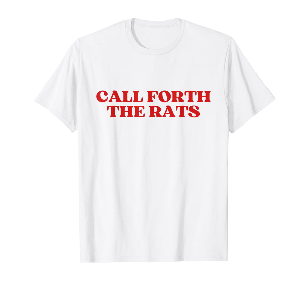Call Forth Rats Y2K Aesthetic T-Shirt - Trendy Graphic Unisex - T-Shirt, Sweatshirt, Hoodie