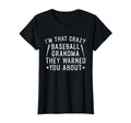 Funny Grandson Baseball Grandma Sweatshirt - Novelty Apparel Unisex - T-Shirt, Sweatshirt, Hoodie