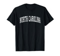 North Carolina Varsity Sports Text T-Shirt - Graphic Print Men Women - T-Shirt, Sweatshirt, Hoodie