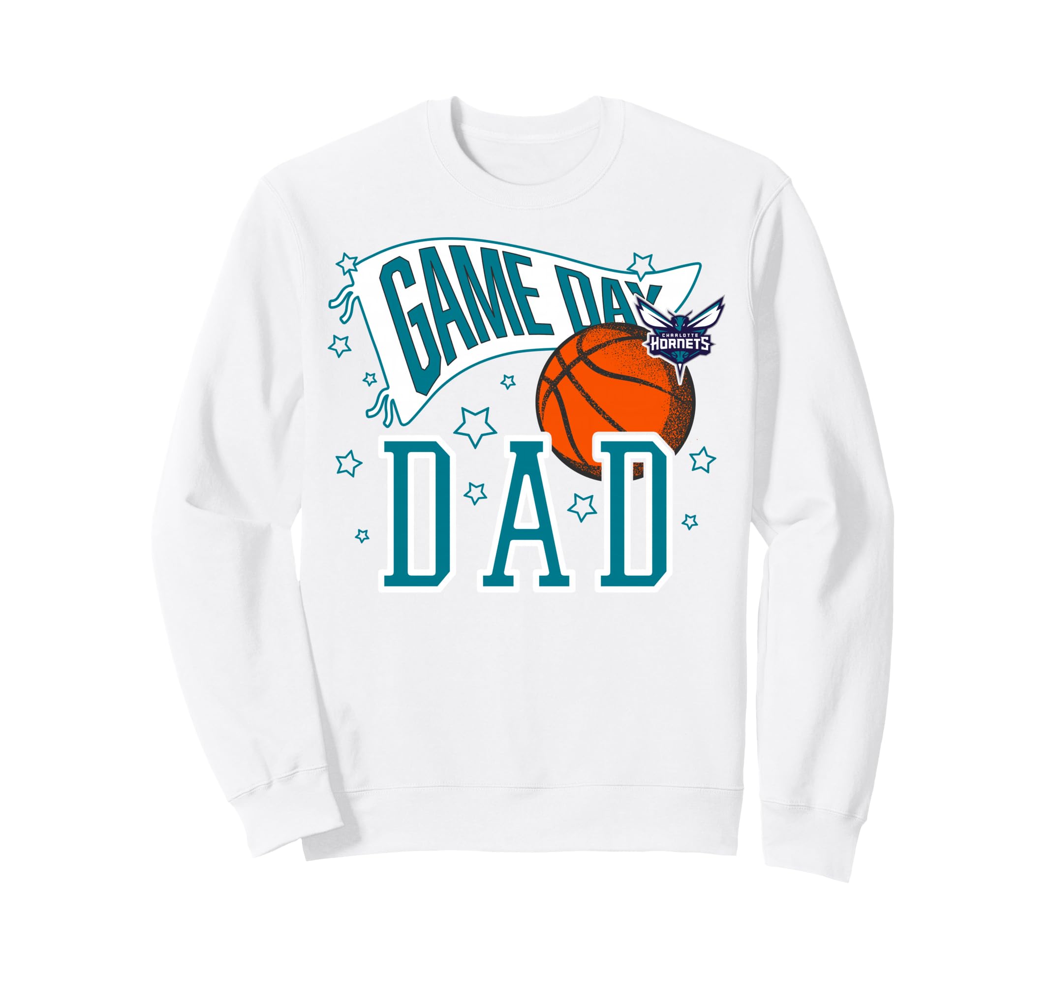 Nba Charlotte Hornets Fathers Day Sweatshirt - Custom Art Print for Adults - T-Shirt, Sweatshirt, Hoodie