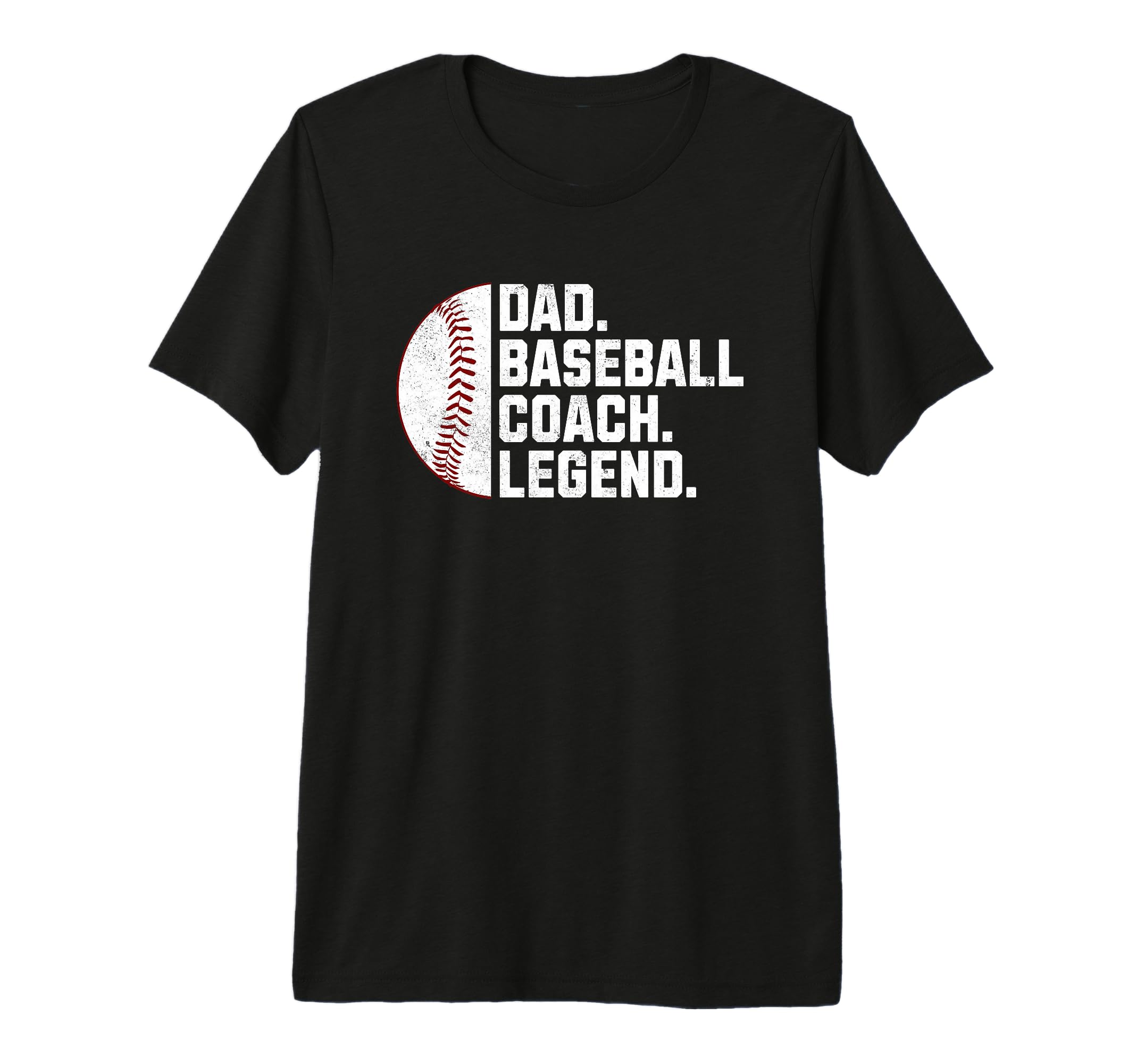Mens Dad Baseball Coach Legend Fun T-Shirt - Aesthetic Graphic for Adults - T-Shirt, Sweatshirt, Hoodie