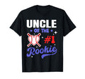 Uncle Rookie 1St Baseball Birthday T-Shirt - Fun Novelty Design Men Women - T-Shirt, Sweatshirt, Hoodie