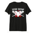 Little Sister Baseball Sister Baseball T-Shirt - Graphic Print Men Women - T-Shirt, Sweatshirt, Hoodie
