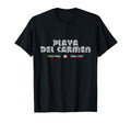Playa Del Carmen Mexico 70S 80S Type T-Shirt - Custom Art Print Men Women - T-Shirt, Sweatshirt, Hoodie