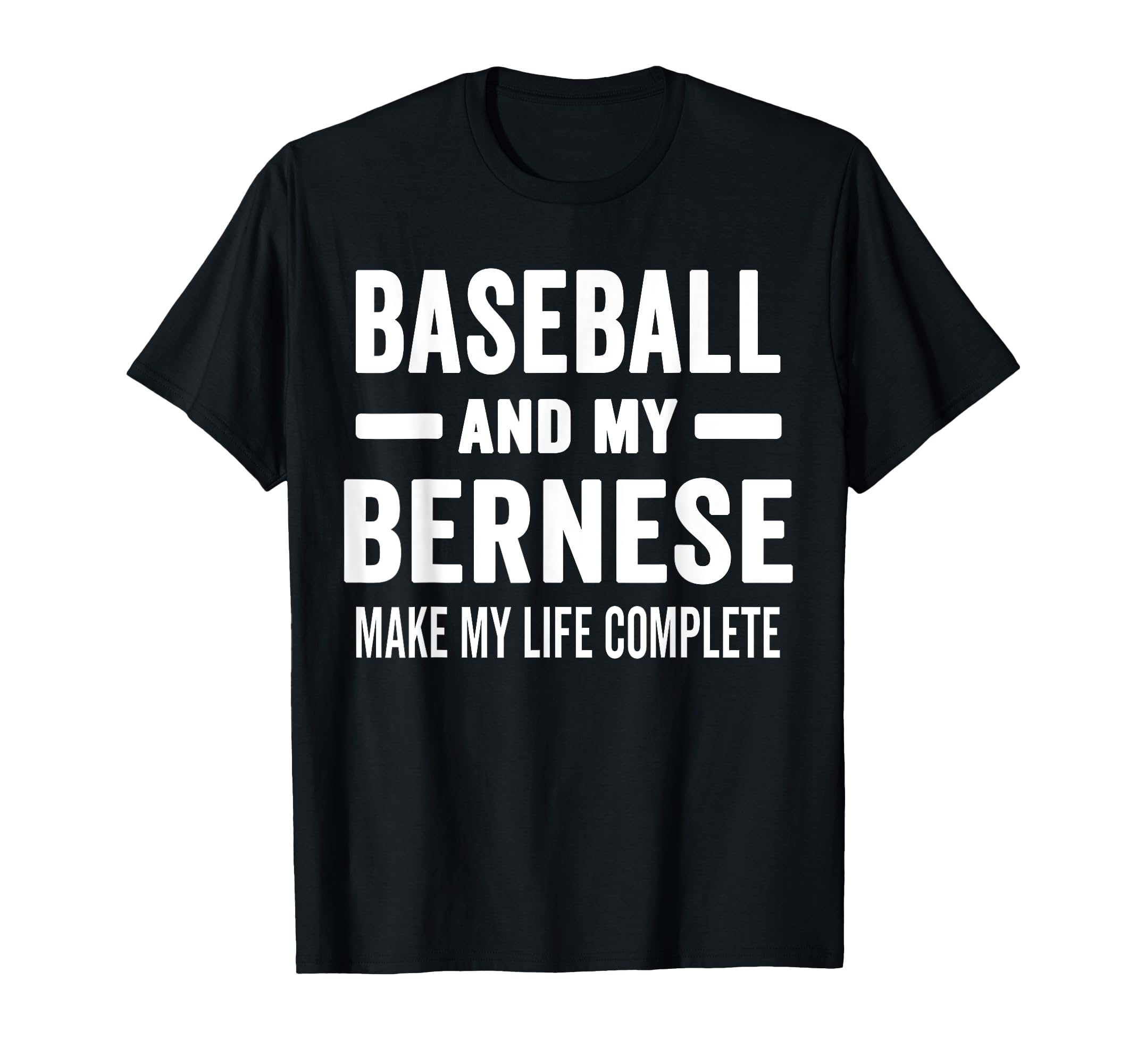 Baseball And My Bernese Mama Dog Lover T-Shirt - Graphic Print for Adults - T-Shirt, Sweatshirt, Hoodie