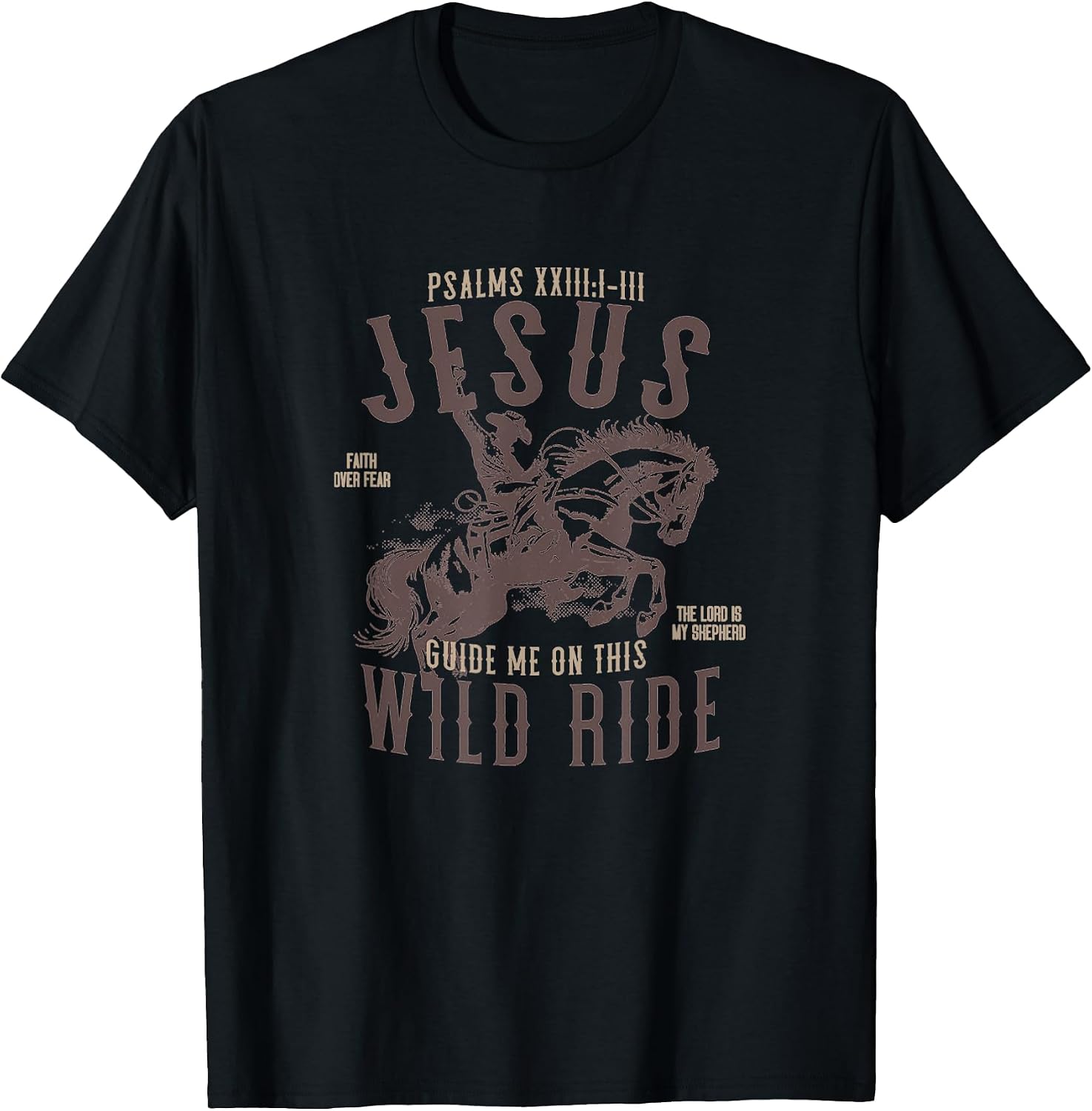 Jesus Guide Me On This Wild Ride Funny Travel - Adult & Kids T-Shirts, Sweatshirts & Hoodies apparel design preview 1