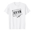 Hip Hop Rap Mixtape Cassette Dj 90S T-Shirt - Fun Novelty Design Men Women - T-Shirt, Sweatshirt, Hoodie