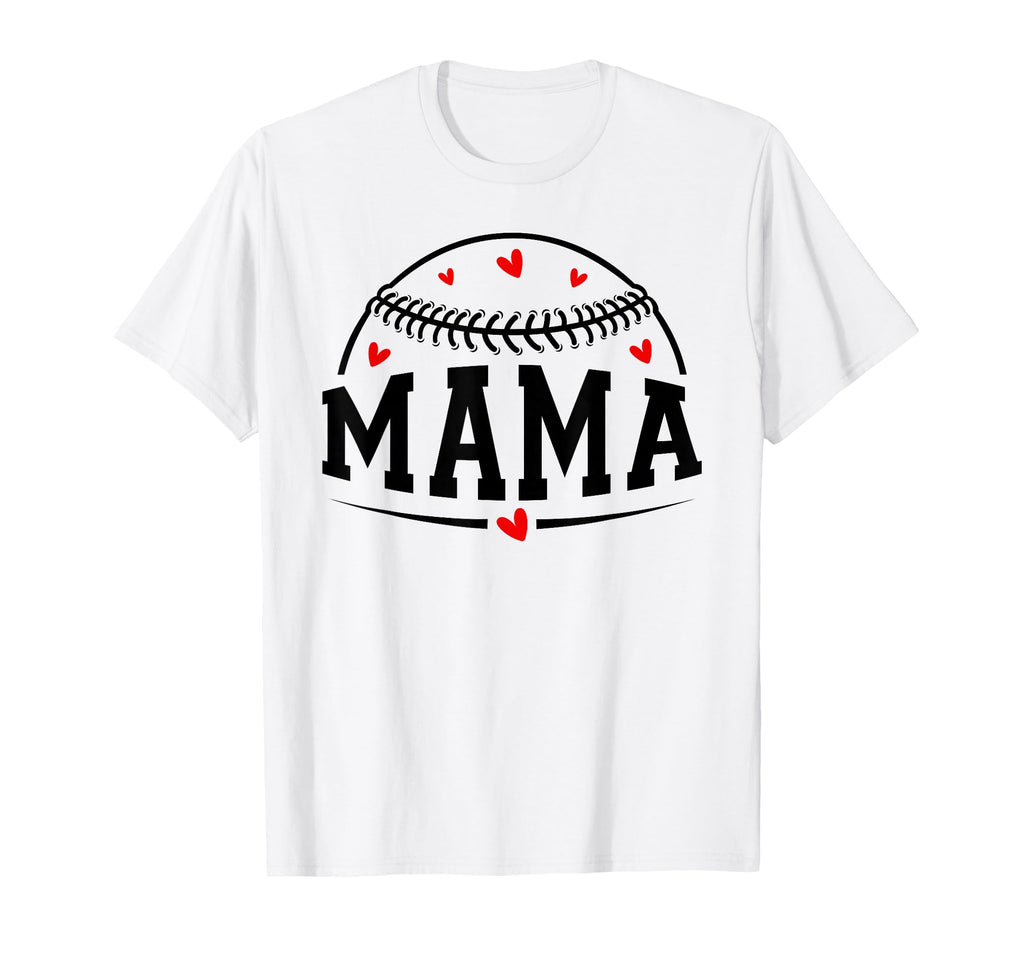Baseball Mama Mom Happy Mothers Day T-Shirt - Streetwear Style for Adults - T-Shirt, Sweatshirt, Hoodie