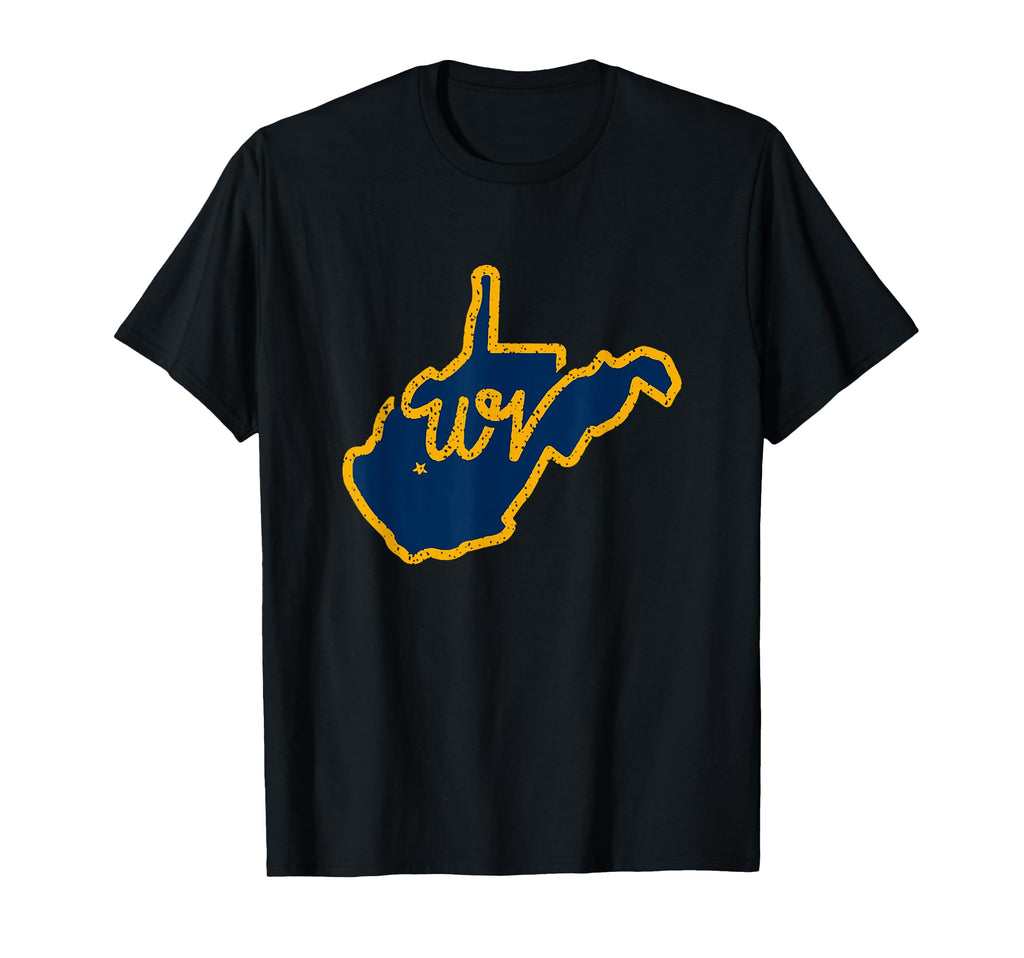 West Virginia Map Wv 304 West Virginia T-Shirt - Unique Graphic for Adults - T-Shirt, Sweatshirt, Hoodie