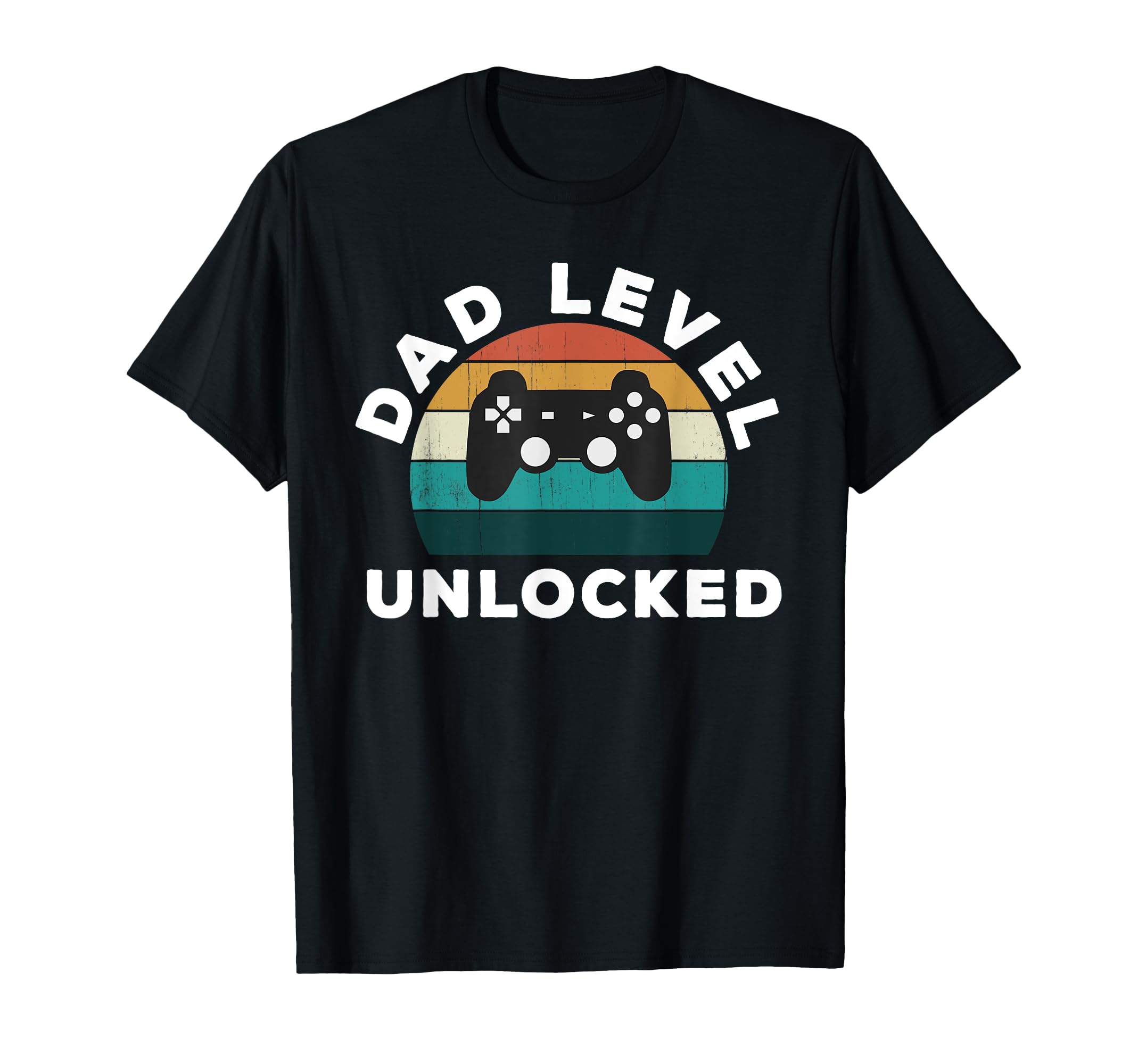 Dad Level Unlocked Game Lover Gamer New T-Shirt - Custom Art Print Unisex - T-Shirt, Sweatshirt, Hoodie