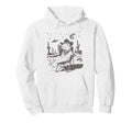 Capybara Sitting Chair Ufo Weird Hoodie - Novelty Apparel for Adults - T-Shirt, Sweatshirt, Hoodie