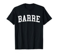 Barre Vt Distressed White Varsity T-Shirt - Graphic Print for Adults - T-Shirt, Sweatshirt, Hoodie