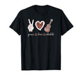Hawaiian Uke Peace Love Ukulele T-Shirt - Custom Art Print Men Women - T-Shirt, Sweatshirt, Hoodie