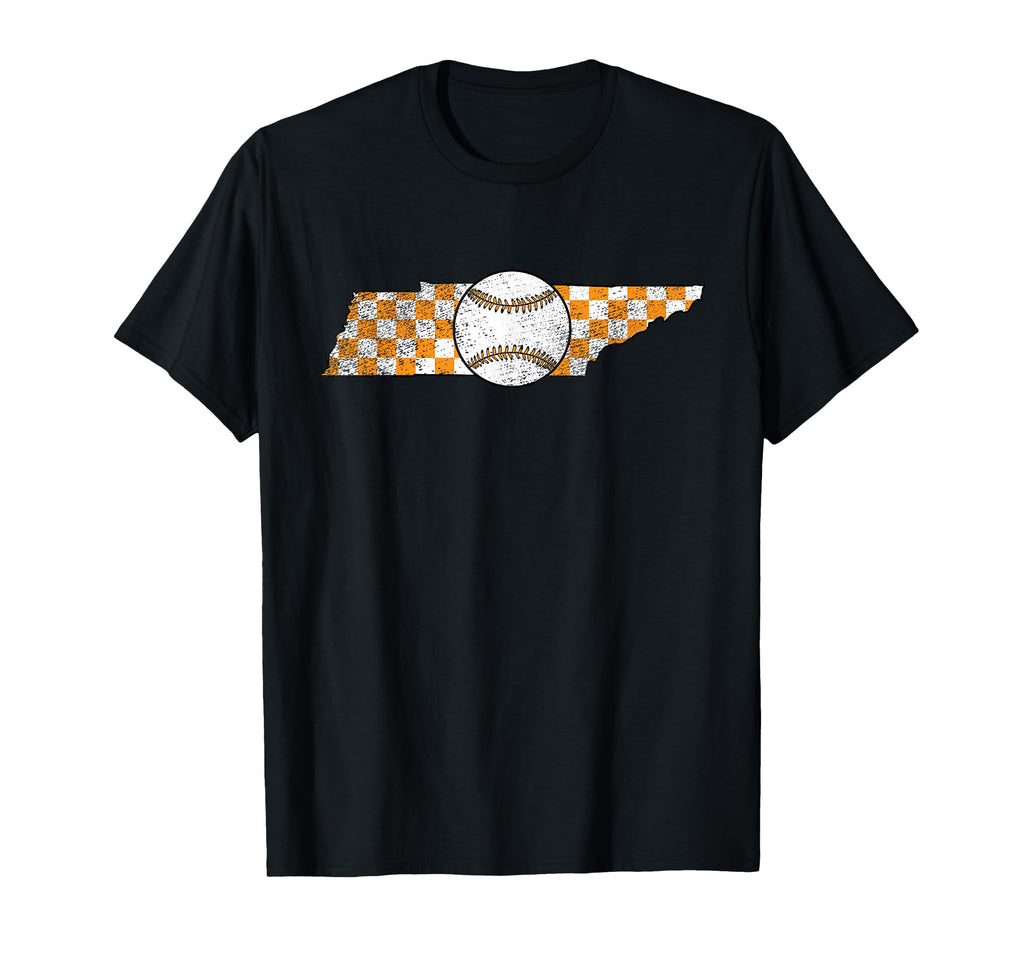 Volunteer State Tennessee Checkerboard T-Shirt - Graphic Print Unisex - T-Shirt, Sweatshirt, Hoodie