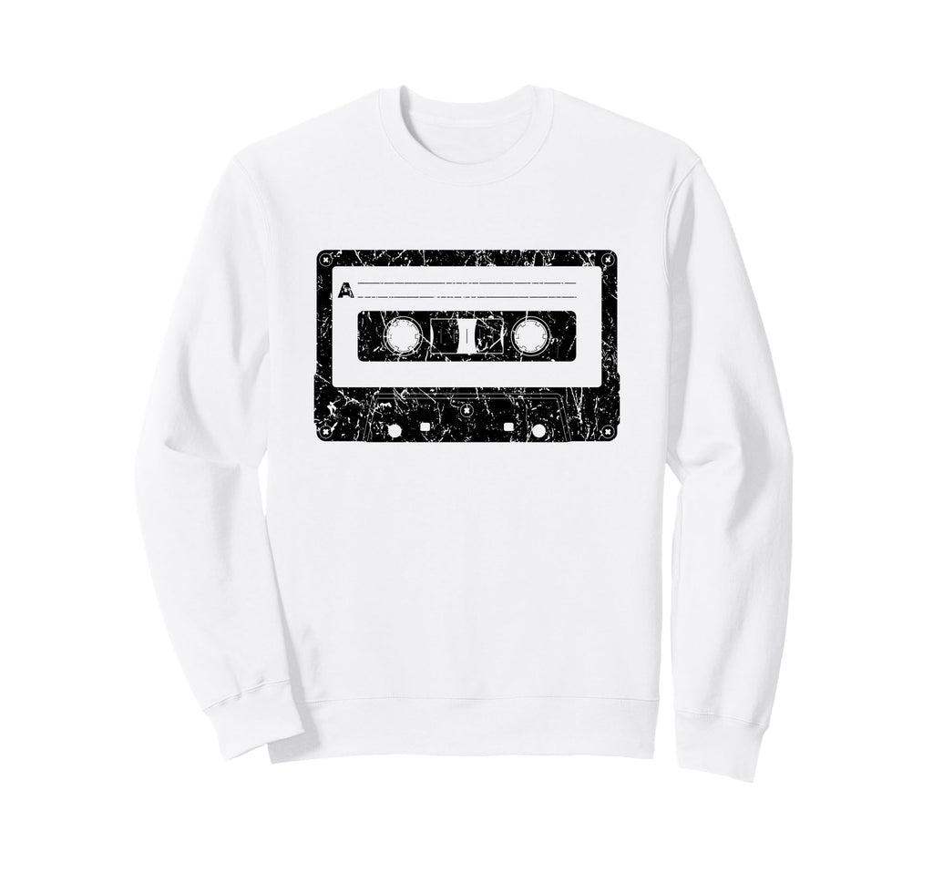 70S 80S 90S Cassette Tape Sweatshirt - Aesthetic Graphic Unisex - T-Shirt, Sweatshirt, Hoodie