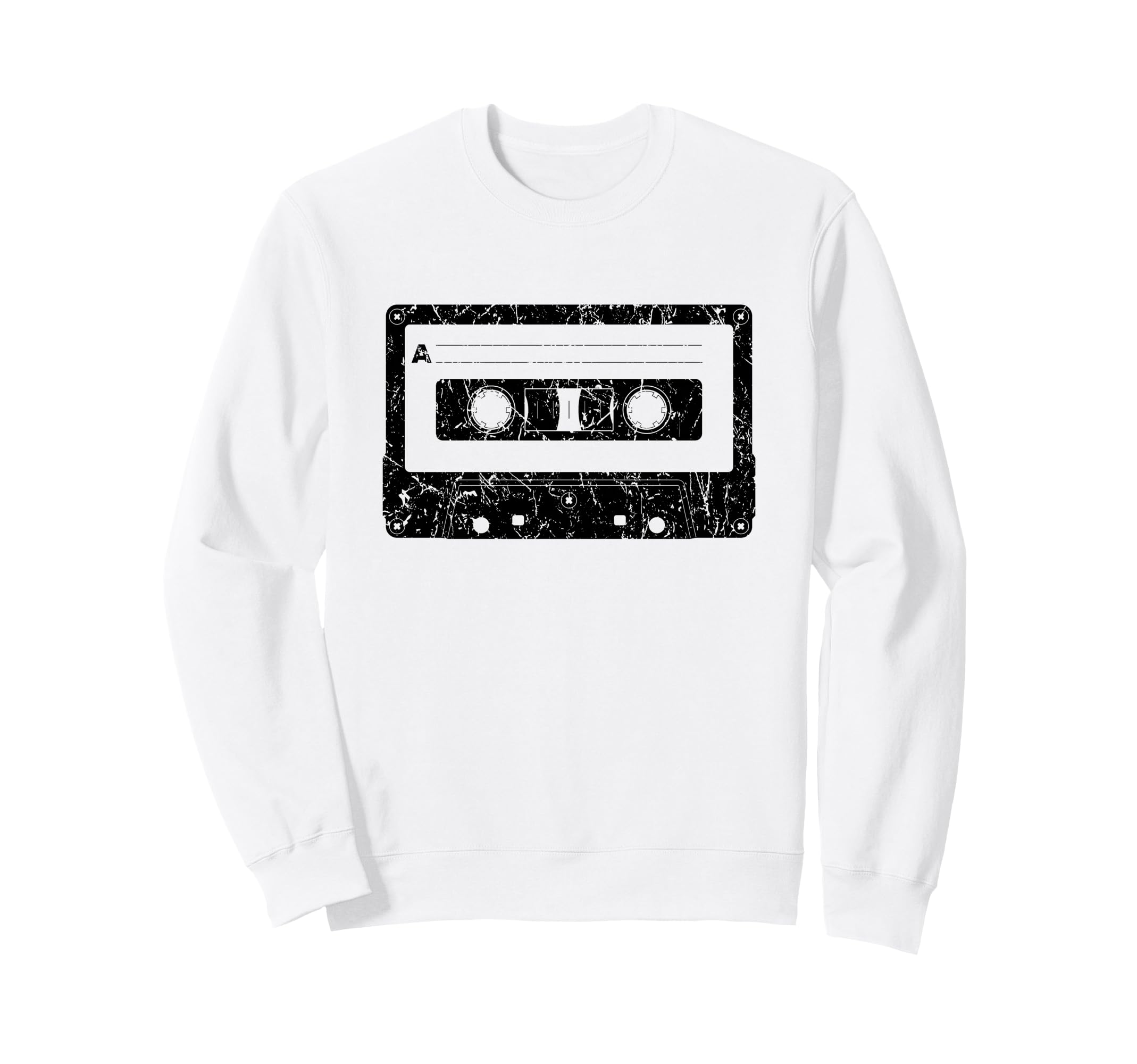 70S 80S 90S Cassette Tape Sweatshirt - Aesthetic Graphic Unisex - T-Shirt, Sweatshirt, Hoodie