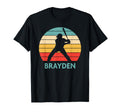 Brayden Name Gift Personalized Baseball T-Shirt - Graphic Print Unisex - T-Shirt, Sweatshirt, Hoodie