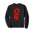 Og Rap Hip Hop Original Sweatshirt - Casual Everyday Wear for Adults - T-Shirt, Sweatshirt, Hoodie