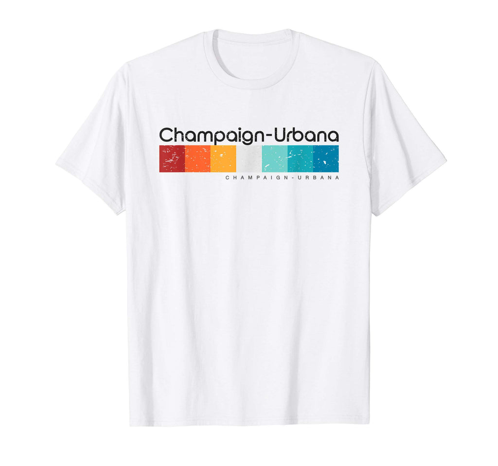 70S 80S Champaign Urbana Sweatshirt - Aesthetic Graphic Men Women - T-Shirt, Sweatshirt, Hoodie