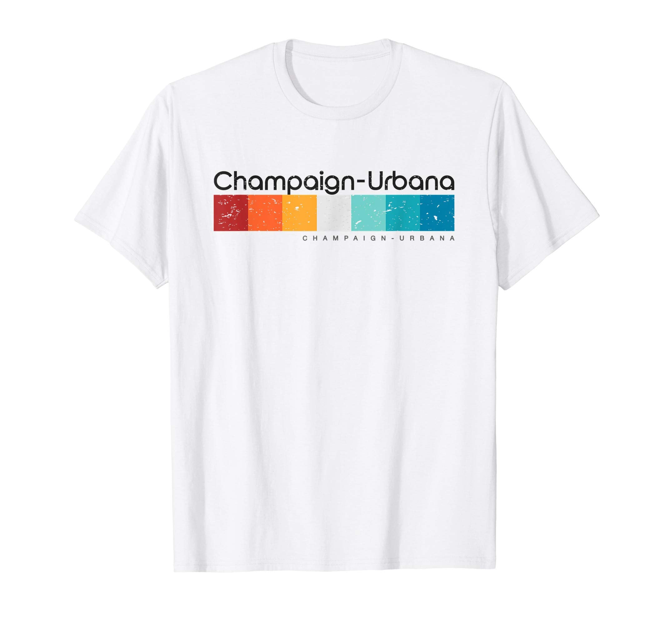 70S 80S Champaign Urbana Sweatshirt - Aesthetic Graphic Men Women - T-Shirt, Sweatshirt, Hoodie