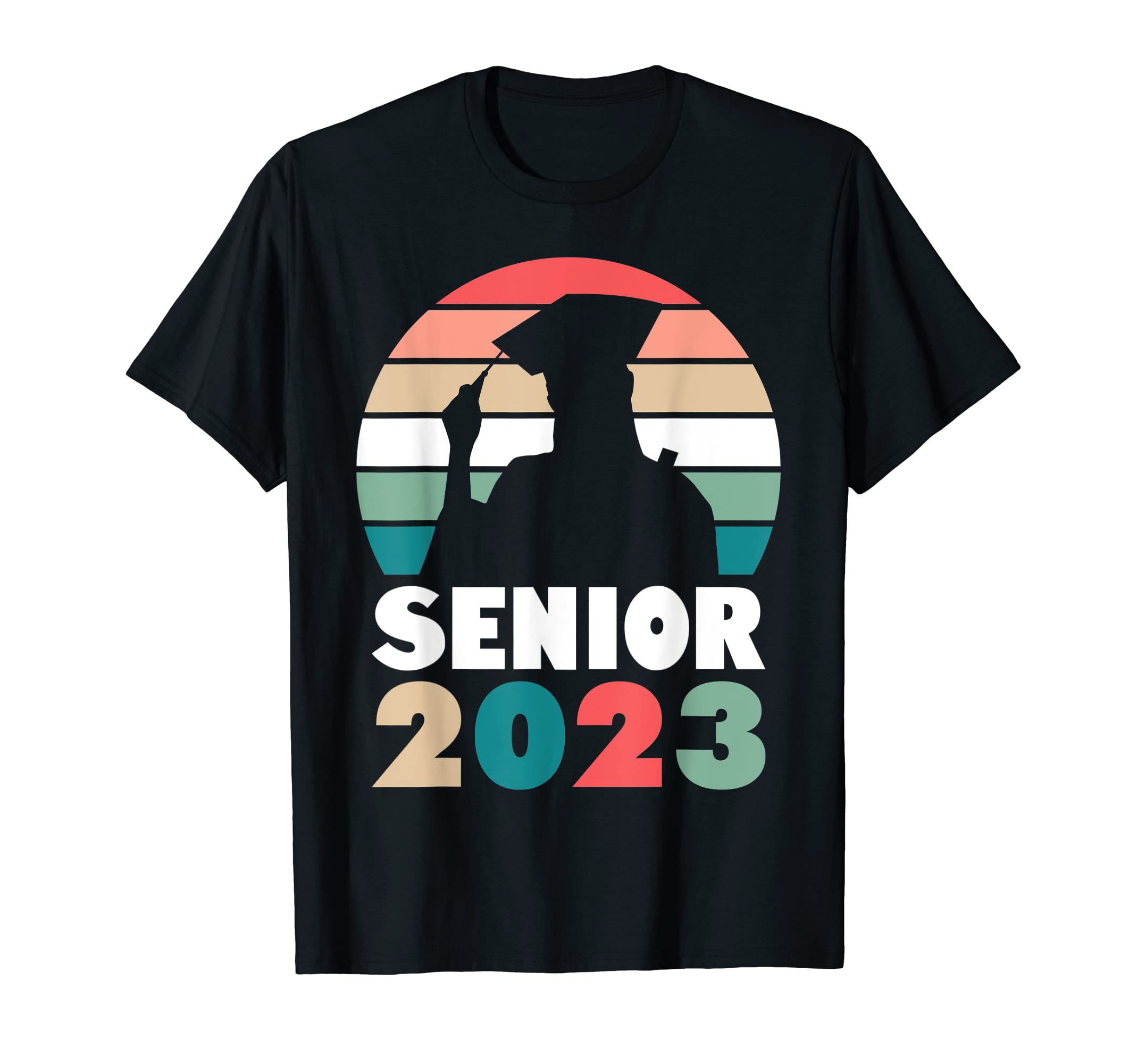 Senior 2023 Graduation Graduate 23 T-Shirt - Aesthetic Graphic Men Women - T-Shirt, Sweatshirt, Hoodie