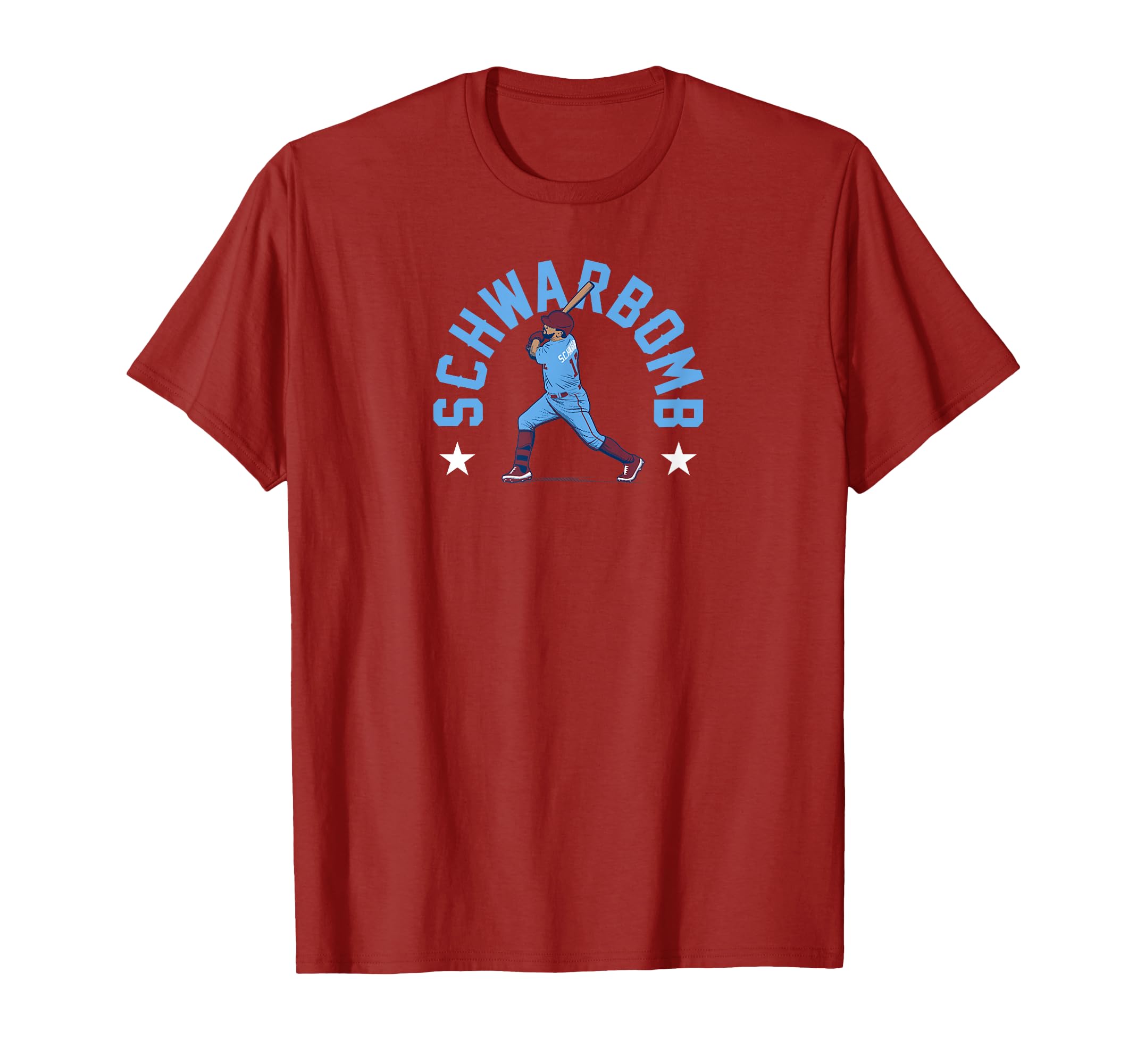 Kyle Schwarber Schwarbomb Philly T-Shirt - Minimalist Print Unisex - T-Shirt, Sweatshirt, Hoodie