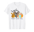 Teacher Peace Love Fall T-Shirt - Streetwear Style Men Women - T-Shirt, Sweatshirt, Hoodie
