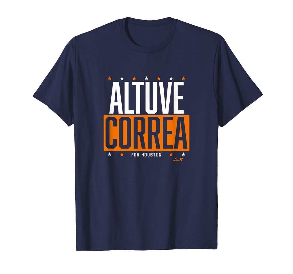 Jose Altuve Carlos Correa Houston T-Shirt - Aesthetic Graphic Unisex - T-Shirt, Sweatshirt, Hoodie