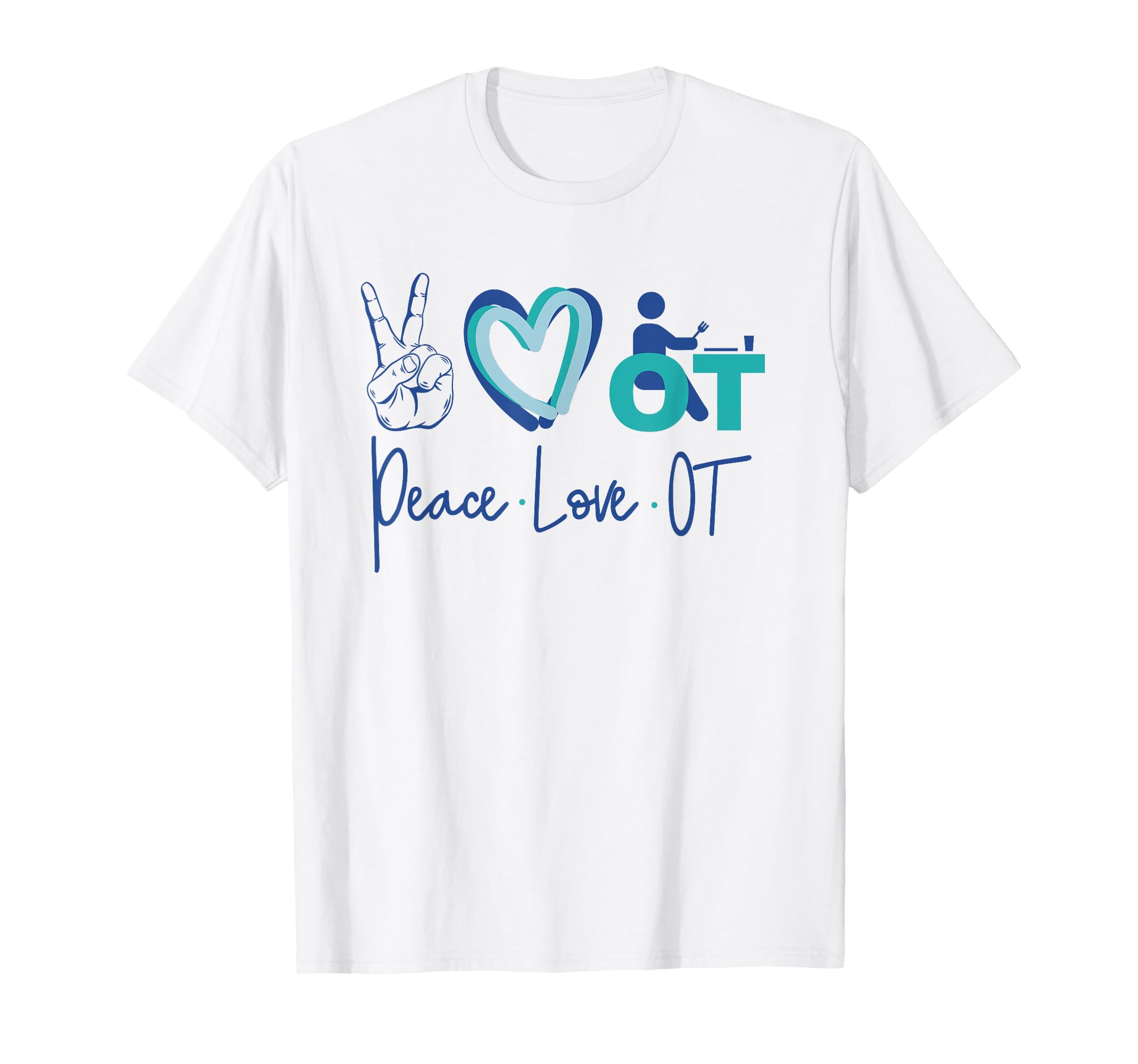 Occupational Therapist Wheelchair T-Shirt - Custom Art Print for Adults - T-Shirt, Sweatshirt, Hoodie