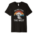 Wilder Than West Cowboy Boots T-Shirt - Fun Novelty Design Men Women - T-Shirt, Sweatshirt, Hoodie