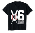6 Years Being Awesome 6Th Birthday T-Shirt - Fun Novelty Design Men Women - T-Shirt, Sweatshirt, Hoodie