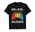 Dad Level Unlocked Funny New Dad Father T-Shirt - Unique Graphic Unisex - T-Shirt, Sweatshirt, Hoodie