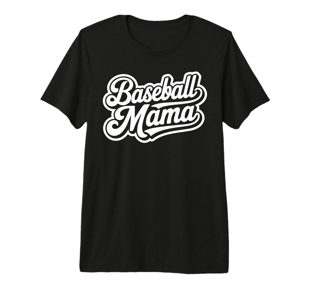 Baseball Mama Baseball Mom Game Day T-Shirt - Aesthetic Graphic for Adults - T-Shirt, Sweatshirt, Hoodie