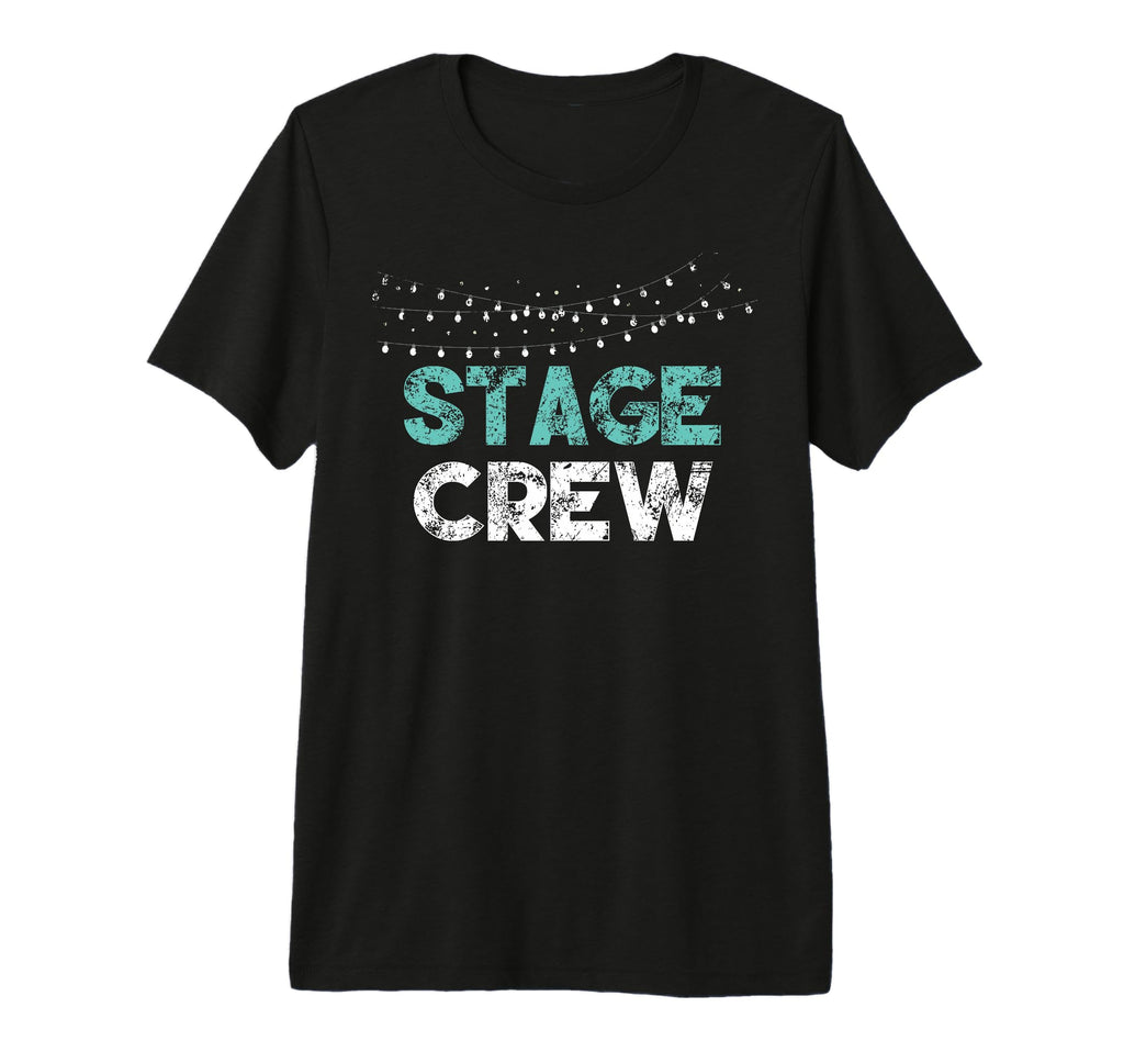 Distressed Stage Crew Tri Blend T-Shirt - Graphic Print for Adults - T-Shirt, Sweatshirt, Hoodie