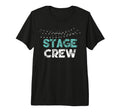 Distressed Stage Crew Tri Blend T-Shirt - Graphic Print for Adults - T-Shirt, Sweatshirt, Hoodie